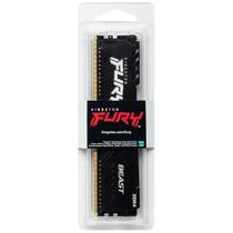 Memória 8GB DDR4 3200MHz, Kingston Fury Beast para desktop/gamers, KF432C16BB/8 KINGSTON