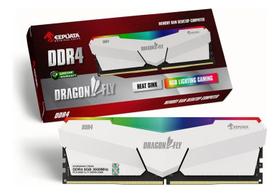 Memória 8gb Ddr4 3600 Dragonfly Rgb Gaming Kdhrgb36c18w/8g