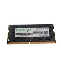 Memoria 8gb P/ Notebook Brazilpc Ddr4 2666mhz Bpc2616cid4c19s/8