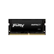 Memória 8GB SODIMM DDR4 3200Mhz FURY Impact 1,35V 1Rx8 260 pinos para notebook, Preto KF432S20IB 8 Memória 8GB SODIMM DDR4 3200Mhz FURY Impact 1,35V 1Rx8 260 pinos para notebook, Preto KF432S20IB 8