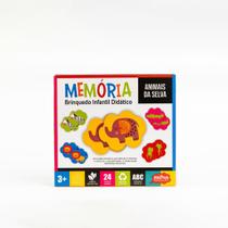 Memória animais da selva: jogo da memória