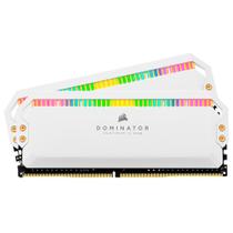Memoria Corsair Dominator Platinum RGB, 32GB (2x16GB), DDR4, 3200MHz, C16, Branco - CMT32GX4M2E3200C16W