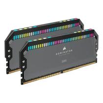 Memória Corsair Dominator Platinum, RGB, 64GB (2x32GB), 5600MHz, DDR5, C40, Preto - CMT64GX5M2B5600Z40K