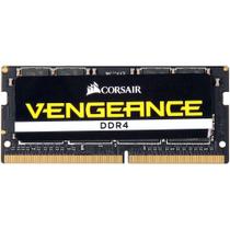 Memória Corsair Vengeance 16GB, 2666MHz, DDR4, C18, para Notebook, Preto - CMSX16GX4M1A2666C18