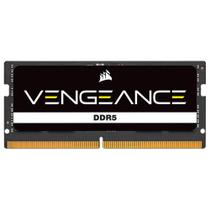 Memória Corsair Vengeance, 16GB, 4800MHz, DDR5, C40, para Notebook, Preto - CMSX16GX5M1A4800C40