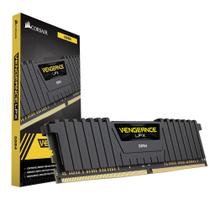 Memória Corsair Vengeance LPX 8GB 1x8GB DDR4 3200MHz CL16 Preto CMK8GX4M1E3200C16