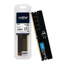 Memória Crucial 32Gb Ddr5 5600Mhz Udimm Ct32G56C46U5 Memória Crucial 32Gb Ddr5 5600Mhz Udimm Ct32G56C46U5