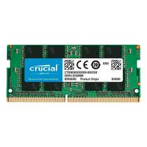 Memória Crucial Basics, 16GB, 2666MHz, DDR4, CL19, para Notebook - CB16GS2666