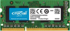 Memória Crucial de 4 GB DDR3/DDR3L 1600 MHz SODIMM de 204 pinos para Mac