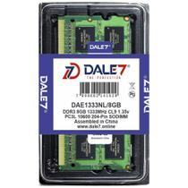 Memória Dale7 Ddr3l 8Gb 1333 Mhz Notebook 1.35V