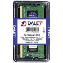 Memória Dale7 Ddr4 16Gb 2400 Mhz Notebook 1.2V