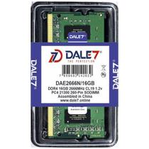 Memória Dale7 Ddr4 16Gb 2666 Mhz Notebook 1.2V