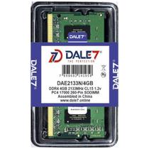 Memória Dale7 Ddr4 4Gb 2133 Mhz Notebook 1.2V