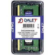 Memória Dale7 Ddr4 4Gb 2400 Mhz Notebook 1.2V