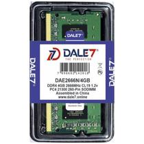Memória Dale7 Ddr4 4Gb 2666 Mhz Notebook 1.2V