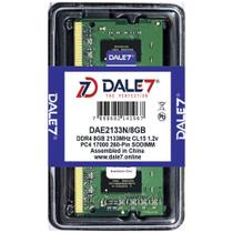 Memória Dale7 Ddr4 8Gb 2133 Mhz Notebook 1.2V