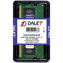 Memória Dale7 Ddr5 8Gb 5200 Mhz Notebook 1.1V