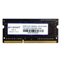 MEMÓRIA DDR3 4GB 1600MHz 1.5V SODIMM NOTEBOOK