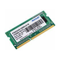 Memória DDR3L, 4GB, 1600MHZ, 1.35V, para Notebook