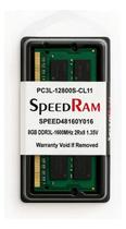 Memória DDR3L 8GB 1600MHz SODIMM SpeedRam Para Notebook