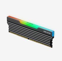 Memoria ddr4 8gb, 3200mhz, hiksemi future, preta, com led rgb, hsc408u32c48g