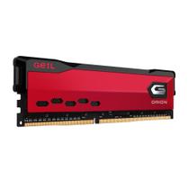 Memória DDR4 Geil Orion, 16GB, 3200MHz, Red, GAOR416GB3200C16BSC