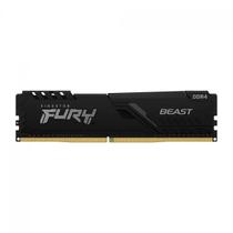 Memória DDR4 Kingston Fury Beast, 16GB, 3200MHz, Preto