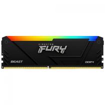 Memória DDR4 Kingston Fury Beast, RGB, 32GB, 3200MHz