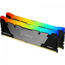 Memória DDR4 Kingston Fury Renegade RGB, 16GB (2x8GB), 4000Mhz, KF440C19RB2AK2/16 Memória DDR4 Kingston Fury Renegade RGB, 16GB (2x8GB), 4000Mhz, KF440C19RB2AK2/16