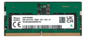 Memória DDR5 8GB 5600MHz SODIMM SK Hynix Para Notebook
