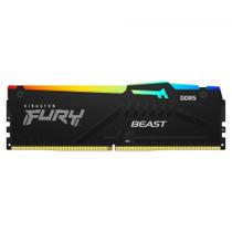 Memória DDR5 Kingston Fury Beast EXPO, RGB, 8GB, 6000Mhz, Black, KF560C36BBEA-8 Memória DDR5 Kingston Fury Beast EXPO, RGB, 8GB, 6000Mhz, Black, KF560C36BBEA-8