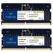 Memória de laptop RAM Timetec 16GB DDR5 4800MHz 2x8GB