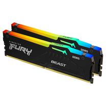 Memória de mesa Kingston Fury Beast RGB 32GB (2x16GB) DDR5 Memória de mesa Kingston Fury Beast RGB 32GB (2x16GB) DDR5