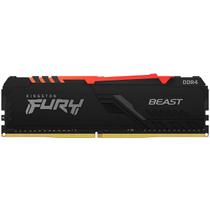 Memória Gamer Kingston Fury Beast, 8Gb, Ddr4, 3600Mhz, Cl17,