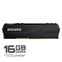 Memoria Gamer Pcyes Udimm 16Gb Ddr4 3200Mhz Black