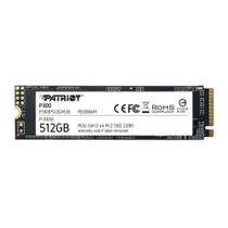 Memória HD 512 GB Terabyte SSD PATRIOT P300 M.2 PCIexpress Gen3 X4 1700mb/s - Patriot Gamer