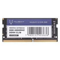 Memória Husky Technologies, 8GB, 2666MHz, DDR4, CL19, para Notebook - HTCQ001