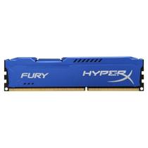Memória HyperX Fury, 4GB, 1600MHz, DDR3, CL10, Azul - HX316C10F/4