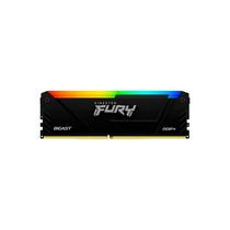 Memória Kingston Ddr4 16Gb 3200Mhz Preta Rgb Fury Beast Kf432C16Bb12A 16