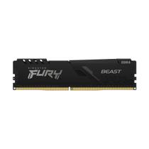 Memória Kingston Fury Beast, 32GB, 3600MHz, DDR4, CL18, Preto - KF436C18BB/32