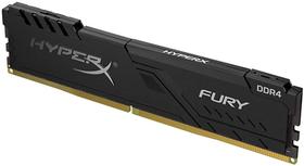 Memória Kingston Fury Beast, 4GB, 2666MHz, DDR4, CL16, Preto - KF426C16BB/4