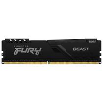 Memória Kingston Fury Beast, 4GB, 3200MHz, DDR4, CL16, Preto - KF432C16BB/4