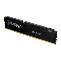 Memória Kingston Fury Beast Black, 32GB, DDR5, 4800Mhz, KF548C38BB-32