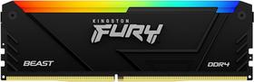 Memoria Kingston Fury Beast RGB 16GB 2666MHZ DDR4 KF426C16BB12A/16