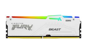 Memória Kingston Fury Beast White RGB Expo 64 GB DDR5 6000MT/s