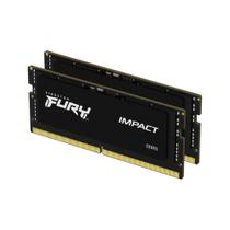 Memória Kingston Fury Impact, 32GB (2x 16GB), 5600MHz, DDR5, CL40, para Notebook Gamer, Preto - KF556S40IBK2-32