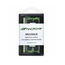 MEMÓRIA NB MACROVIP DDR3 8GB 1333MHz PC3-10600 CL9 MV13S9/8