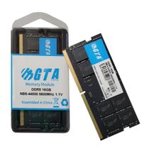 Memoria Notebook 16gb Ddr5 5600 Cl46 1.1V GT16G5600DDR5LN GTA Tech