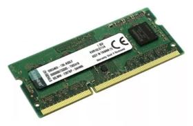 MEMORIA NOTEBOOK 4GB DDR3 1600MHz KINGSTON CL11 - LOWVOLTAGE VERDE MEMORIA NOTEBOOK 4GB DDR3 1600MHz KINGSTON CL11 - LOWVOLTAGE VERDE