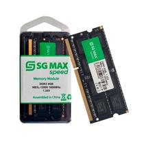 Memoria Notebook 4Gb Ddr3L 1600 Cl 11 1.35V SODDIM SGM4GL1600CL11NB SGMAX